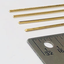 Load image into Gallery viewer, Albion SBW10 1mm x 1mm Square Brass Rod  4-PACK
