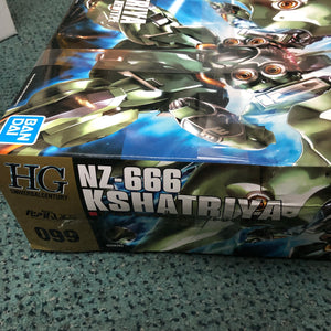 Bandai 1/144 HG #099 NZ-666 Kshatriya Neo Zeon Prototype 5058263