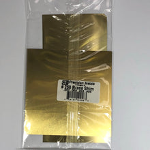 Load image into Gallery viewer, K&amp;S 258 Brass Shim Stock 0.001&quot; 0.002&quot; 0.003&quot; 0.005&quot; Assorted sizes