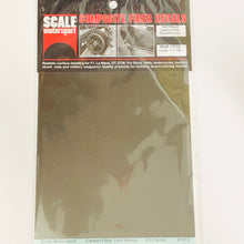 Load image into Gallery viewer, Scale Motorsport 1/12 Twill Weave Carbon Fiber Black/Pewter 1012
