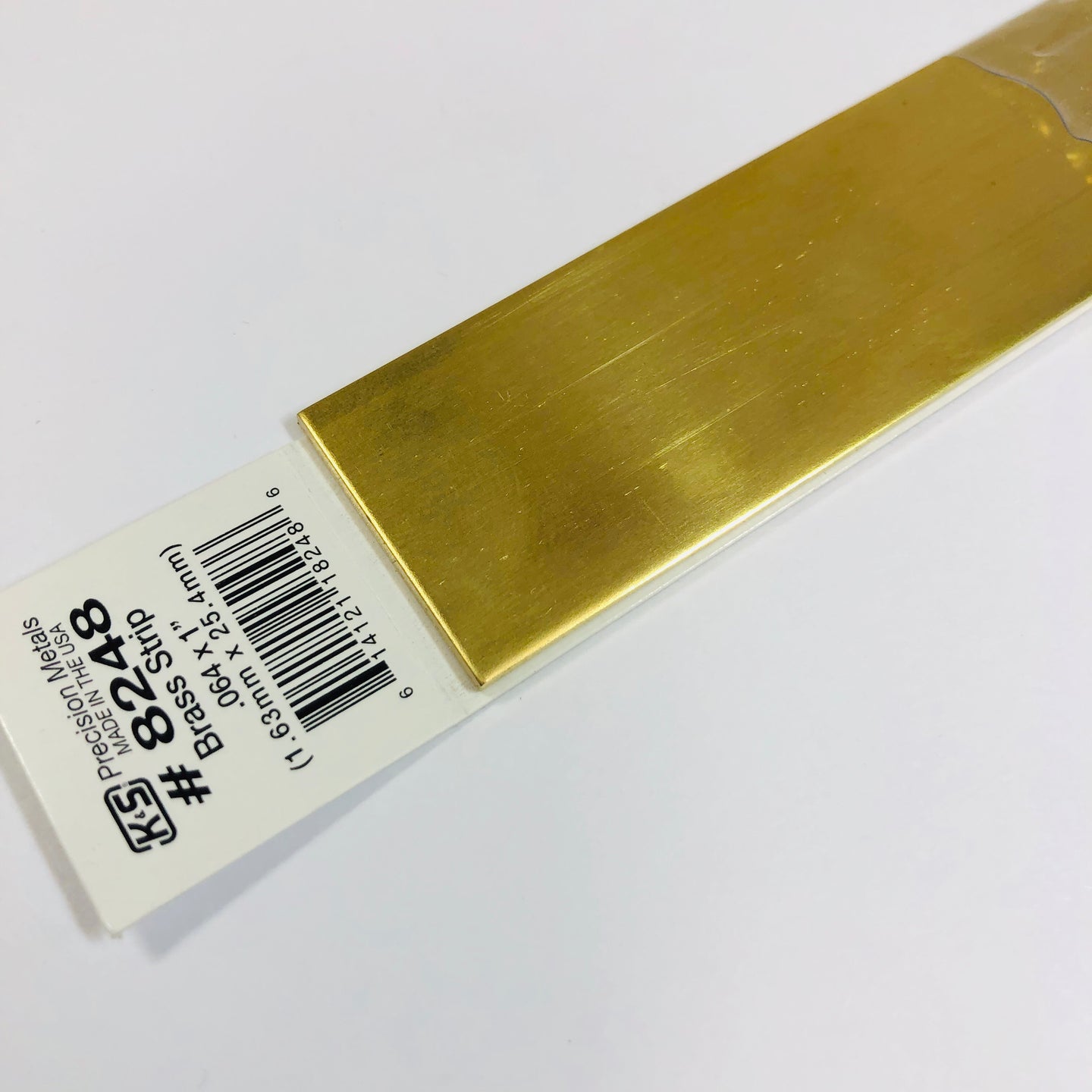 K&S 8248 Brass Strip 0.064