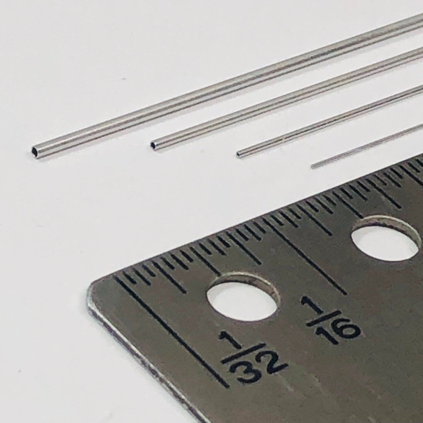 Albion SFT4 Slide Fit Aluminium Micro Tubing 0.3, 0.5, 0.7 & 0.9 mm O.D.