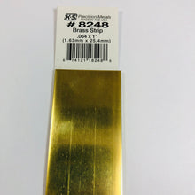 Load image into Gallery viewer, K&amp;S 8248 Brass Strip 0.064&quot; x 1&quot; x 12&quot;