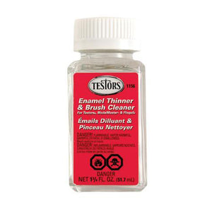 Testors 1156XT Enamel Thinner / Brush Cleaner 1-3/4 oz