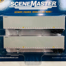 Load image into Gallery viewer, Walthers 1/87 HO UPS Trailer w/o Logo 2-Pack 949-2255