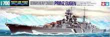 Load image into Gallery viewer, Tamiya 1/700 German Heavy Cruiser Prinz Eugen Waterline Kit 31805'