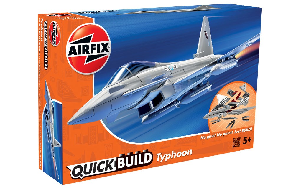Airfix Quickbuild Snap British Typhoon j6002