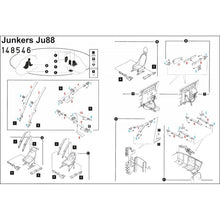 Load image into Gallery viewer, HGW 1/48 German Ju-88 Microplastic Foil/Photoetch Seatbelts 148546