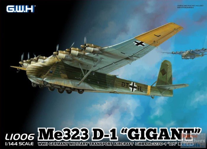 Great Wall Hobby 1/144 German Me323 E-2 Gigant Transporter L1006