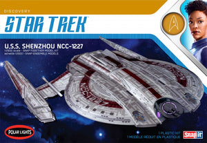 Polar Lights Star Trek 1/2500 USS Shenzhou NCC-1227 Snap Plastic Kit 967M