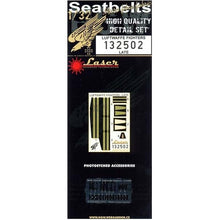 Load image into Gallery viewer, HGW 1/32 German Luftwaffe Fighters Late Microplastic Foil/Photoetch Seatbelts 132502