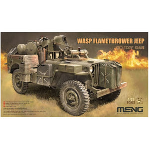Meng 1/35 US MB Military Vehicle Wasp Flamethrower Jeep VS-012 SALE
