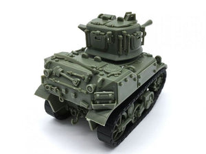 Meng Kids World War Toons Snaptite US M5 Stuart Light Tank WWT-012