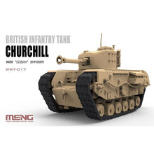Load image into Gallery viewer, Meng Kids World War Toons Snaptite British Churchill Infantry Tank WWT-017