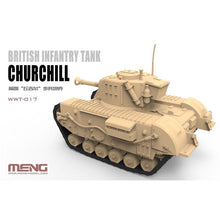 Load image into Gallery viewer, Meng Kids World War Toons Snaptite British Churchill Infantry Tank WWT-017