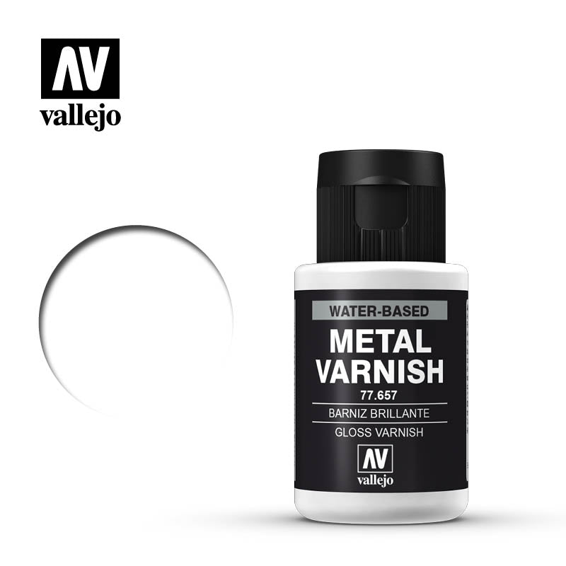 Vallejo 77.657 Metal Varnish Gloss 32ml