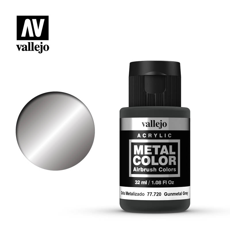 Vallejo Metal Color 77.720 Gunmetal 32ml