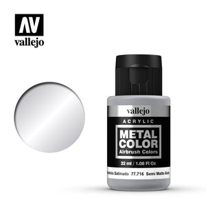 Vallejo Metal Color 77.716 Semi Matte Aluminum 32ml