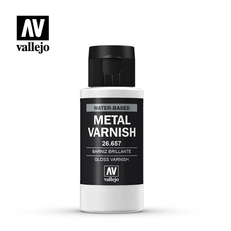 Vallejo 26.657 Metal Varnish Gloss 60ml