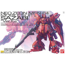 Load image into Gallery viewer, Bandai 1/100 MG MSN-04 SAZABI Ver. Ka 505545