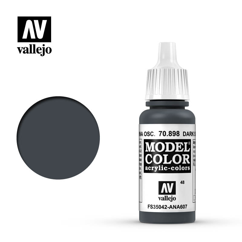 Vallejo Model Color (048) 70.898 Dark Sea Blue 17ml