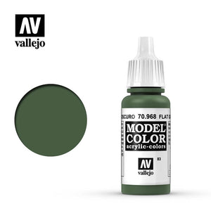 Vallejo Model Color (083) 70.968 Flat Green 17ml