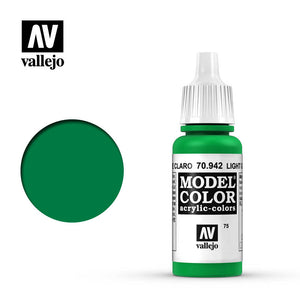 Vallejo Model Color (075) 70.942 Light Green 17ml Bottle