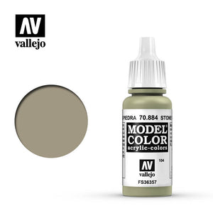 Vallejo Model Color (104) 70.884 Stone Grey 17ml