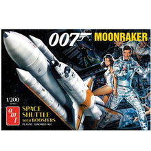 Load image into Gallery viewer, AMT 1/200 007 Moonraker Space Shuttle W/Boosters Kit AMT1208