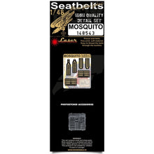 Load image into Gallery viewer, HGW 1/48 British Mosquito Microplastic/Photoetch Seatbelts 148543