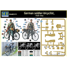 Load image into Gallery viewer, MasterBox 1/35 German Soldier-Bicyclist 1939-1942 MB35171