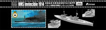 Load image into Gallery viewer, Flyhawk Models 1/700 British Battlecruiser HMS Invincible 1914 FH1311