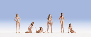 Noch 1/87 HO "Nude Models" (6) Figures 15958