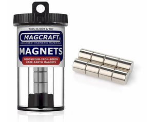 Magcraft 567 - 8 Rod Magnets 0.375"x0.375"