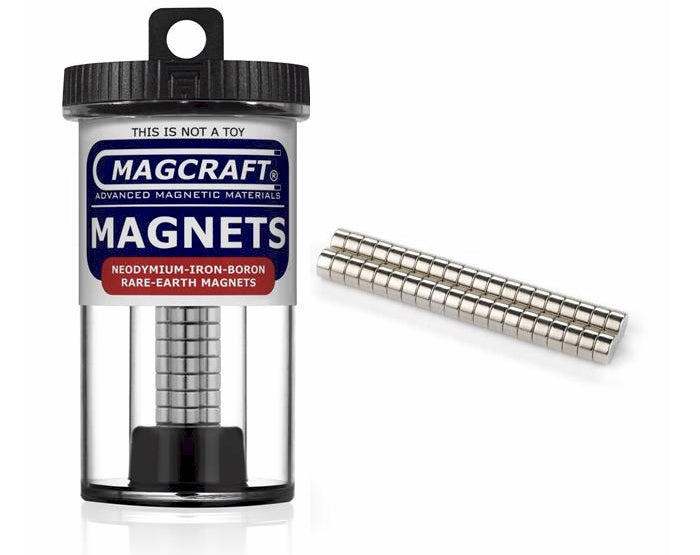 Magcraft 579 - 40 Disc Magnets 0.250