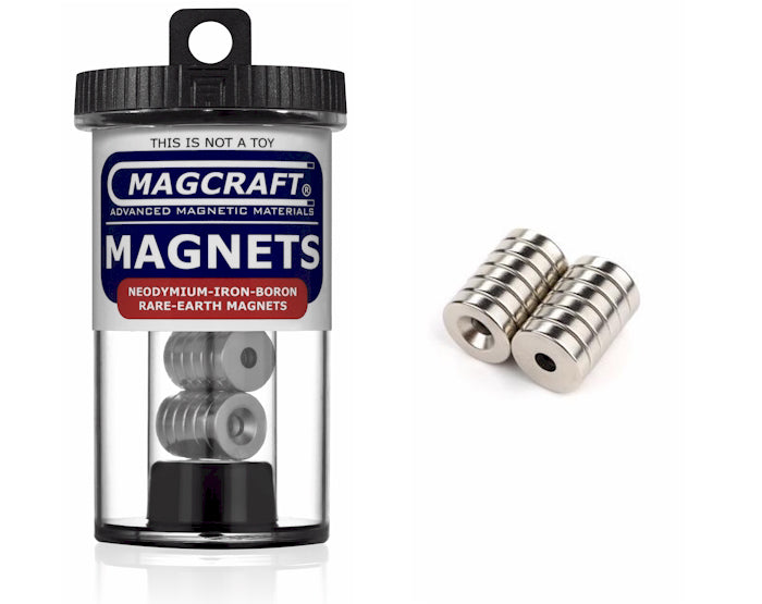 Magcraft 586 - 12 Ring Magnets 0.500