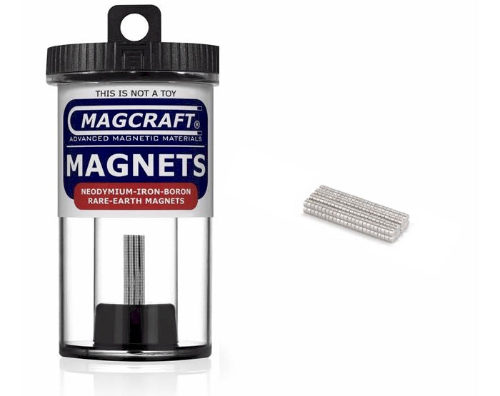 Magcraft 591 - 200 Disc Magnets 0.063