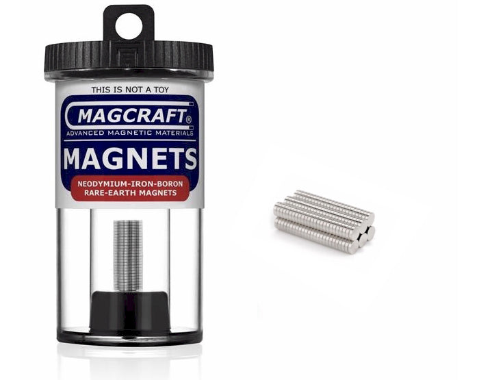 Magcraft 592 - 150 Disc Magnets 0.125