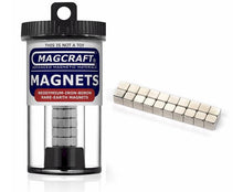 Load image into Gallery viewer, Magcraft 606 - 20 Cube Magnets 0.250&quot;