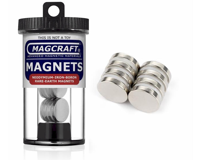 Magcraft 674 - 8 Disc Magnets 0.625