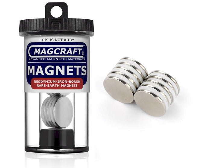 Magcraft 683 - 10 Disc magnets 0.75
