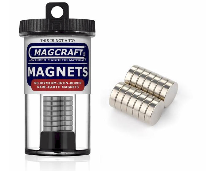 Magcraft 802 - 14 Disc Magnets .500 X .125