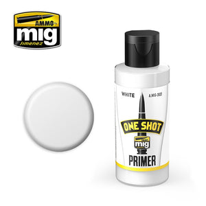 Ammo by Mig AMIG2022 Acrylic One Shot Primer White