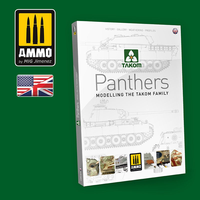 Ammo by Mig AMIG6270 Panthers: Modelling the Takom Family