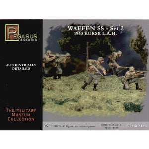 Pegasus 1/72 WWII German Waffen SS Set 2 1943 7202