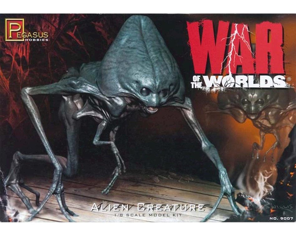 Pegasus War of the Worlds 1/8 2005 Alien Creature Vinyl Model Kit