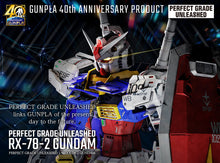 Load image into Gallery viewer, Bandai 1/60 PG RX-78-2 Gundam Perfect Grade Unleashed 5060765