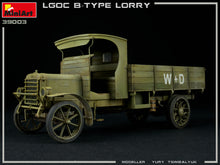 Load image into Gallery viewer, MiniArt 1/35 British Military WWI Lorry B-Type 39003