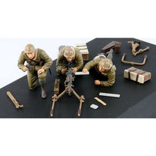 Load image into Gallery viewer, PitRoad 1/35 Japanese IJA Type 92 Heavy Machine Gun w/ 3 Gunners PITG-39