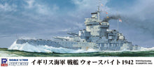 Load image into Gallery viewer, PitRoad 1/700 British Battleship HMS Warspite 1942 W217